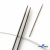 Спицы для вязания металлические d-2.5 мм круговые на тросике 53 см - купить в Казани. Цена: 53.90 руб.