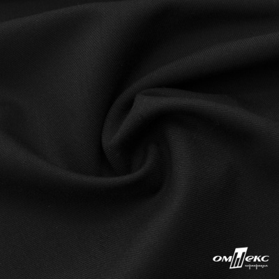 Ткань костюмная "Турин" 80% P, 16% R, 4% S, 230 г/м2, шир.150 см, цв-черный #1 - купить в Казани. Цена 439.57 руб.