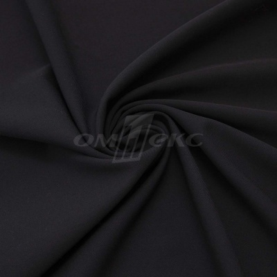 Ткань костюмная "Меган", 78%P 18%R 4%S, 205 г/м2 ш.150 см, цв-черный (Black) - купить в Казани. Цена 392.32 руб.