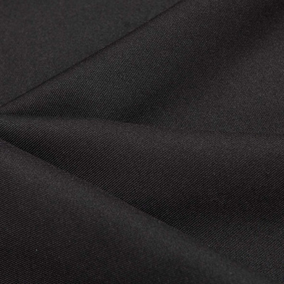 Ткань костюмная 21010 2044, 225 гр/м2, шир.150см, цвет черный - купить в Казани. Цена 390.73 руб.