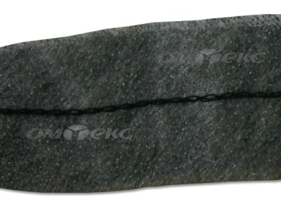 WS7225-прокладочная лента усиленная швом для подгиба 30мм-графит (50м) - купить в Казани. Цена: 16.97 руб.