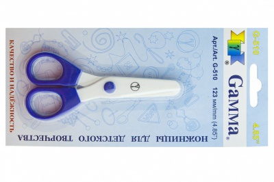 Ножницы G-510 детские 123 мм - купить в Казани. Цена: 137.45 руб.