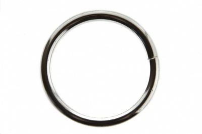 Кольцо металлическое d-38 мм, цв.-никель - купить в Казани. Цена: 4.89 руб.