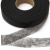 Прокладочная лента (паутинка) DF23, шир. 15 мм (боб. 100 м), цвет чёрный - купить в Казани. Цена: 1.13 руб.