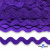 Тесьма вьюнчик 0381-0080, 8 мм/упак.33+/-1м, цвет 9530-фиолетовый - купить в Казани. Цена: 107.26 руб.
