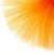 Фатин матовый 16-127, 12 гр/м2, шир.300см, цвет оранжевый - купить в Казани. Цена 96.31 руб.