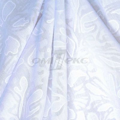 Хлопок "Барнаут" white flowers D7, 90 гр/м2, шир.150см - купить в Казани. Цена 249.84 руб.