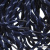 Шнурки #107-19, круглые 130 см, двухцветные цв.тём.синий/белый - купить в Казани. Цена: 22.14 руб.