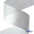 Лента металлизированная "ОмТекс", 50 мм/уп.22,8+/-0,5м, цв.- серебро - купить в Казани. Цена: 149.71 руб.