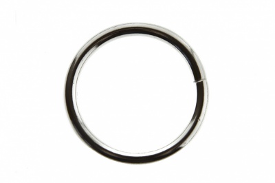 Кольцо металлическое d-3 х 32 мм, цв.-никель - купить в Казани. Цена: 3.92 руб.