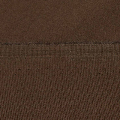Костюмная ткань с вискозой "Салерно", 210 гр/м2, шир.150см, цвет шоколад - купить в Казани. Цена 450.98 руб.
