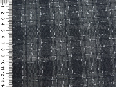 Ткань костюмная клетка 25235 2003, 185 гр/м2, шир.150см, цвет серый/сер - купить в Казани. Цена 