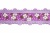 Тесьма декоративная 0385-6169, шир. 25 мм/уп. 22,8+/-1 м, цвет 01-фиолетовый - купить в Казани. Цена: 391.39 руб.
