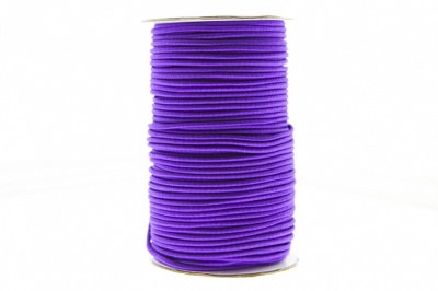 0370-1301-Шнур эластичный 3 мм, (уп.100+/-1м), цв.175- фиолет - купить в Казани. Цена: 459.62 руб.