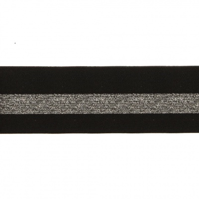 #2/6-Лента эластичная вязаная с рисунком шир.52 мм (45,7+/-0,5 м/бобина) - купить в Казани. Цена: 69.33 руб.