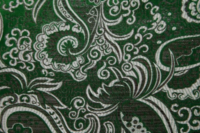 Ткань костюмная жаккард, 135 гр/м2, шир.150см, цвет зелёный№4 - купить в Казани. Цена 441.94 руб.