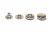 Кнопка металлическая "Альфа" с пружиной, 15 мм (уп. 720+/-20 шт), цвет никель - купить в Казани. Цена: 1 481.69 руб.
