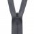 Молния потайная Т3 301, 50 см, хлопок, цвет т.серый - купить в Казани. Цена: 8.62 руб.