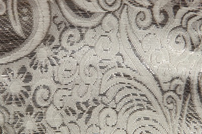 Ткань костюмная жаккард №10, 140 гр/м2, шир.150см, цвет св.серебро - купить в Казани. Цена 383.29 руб.