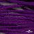 Шнур плетеный d-6 мм, круглый 70% хлопок 30% полиэстер, уп.90+/-1 м, цв.1084-фиолет - купить в Казани. Цена: 594 руб.