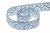 Тесьма кружевная 0621-1346А, шир. 13 мм/уп. 20+/-1 м, цвет 132-голубой - купить в Казани. Цена: 569.26 руб.