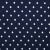 Креп стрейч Амузен, 85 г/м2, 19-3920 (т.синий)/белый крупный горох, шир.150 см - купить в Казани. Цена 220.50 руб.