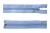 Спиральная молния Т5 351, 75 см, автомат, цвет св.голубой - купить в Казани. Цена: 16.28 руб.