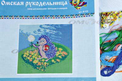 ОМБН-2 Набор для вышивания (бисер+мулине) - купить в Казани. Цена: 197.50 руб.