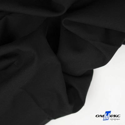 Ткань костюмная "Матте" 80% P, 16% R, 4% S, 170 г/м2, шир.150 см, цв-черный #1 - купить в Казани. Цена 376.70 руб.