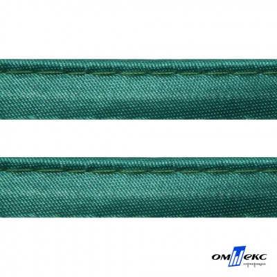 Кант атласный 140, шир. 12 мм (в упак. 65,8 м), цвет т.зелёный - купить в Казани. Цена: 237.16 руб.