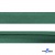 Косая бейка атласная "Омтекс" 15 мм х 132 м, цв. 056 темный зеленый - купить в Казани. Цена: 225.81 руб.
