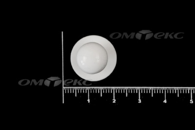 Пуговица поварская "Пукля", 10 мм, цвет белый - купить в Казани. Цена: 2.28 руб.