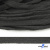 Шнур плетеный d-8 мм плоский, 70% хлопок 30% полиэстер, уп.85+/-1 м, цв.1026-серый - купить в Казани. Цена: 742.50 руб.