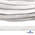 Шнур плетеный d-8 мм плоский, 70% хлопок 30% полиэстер, уп.85+/-1 м, цв.1018-белый - купить в Казани. Цена: 735 руб.