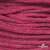 Шнур плетеный d-6 мм, 70% хлопок 30% полиэстер, уп.90+/-1 м, цв.1068-фуксия - купить в Казани. Цена: 588 руб.