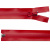 Молния водонепроницаемая PVC Т-7, 60 см, разъемная, цвет (820) красный - купить в Казани. Цена: 49.39 руб.