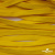 Шнур плетеный (плоский) d-12 мм, (уп.90+/-1м), 100% полиэстер, цв.269 - жёлтый - купить в Казани. Цена: 8.62 руб.