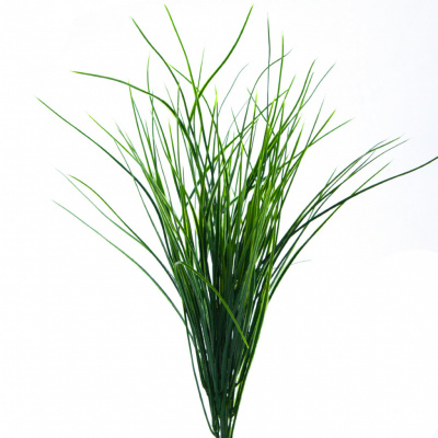 Трава искусственная -4, шт  (осока 50 см/8 см  7 листов)				 - купить в Казани. Цена: 130.73 руб.