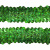 Тесьма с пайетками D4, шир. 30 мм/уп. 25+/-1 м, цвет зелёный - купить в Казани. Цена: 1 087.39 руб.