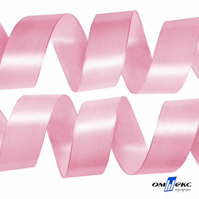 050-нежно-розовый Лента атласная упаковочная (В) 85+/-5гр/м2, шир.50 мм (1/2), 25+/-1 м - купить в Казани. Цена: 120.46 руб.