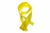 Тракторная молния Т5 131, 50 см, автомат, цвет жёлтый - купить в Казани. Цена: 27.99 руб.
