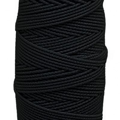 Нитка - резинка Спандекс 25 м (уп-10шт)-чёрные - купить в Казани. Цена: 36.02 руб.