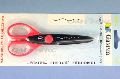 Ножницы G-502 детские 165 мм - купить в Казани. Цена: 292.21 руб.