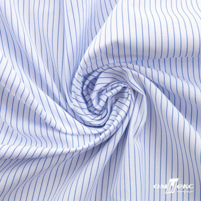 Ткань сорочечная Ронда, 115 г/м2, 58% пэ,42% хл, шир.150 см, цв.3-голубая, (арт.114) - купить в Казани. Цена 306.69 руб.