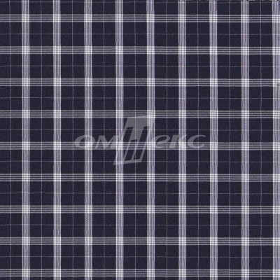 Ткань костюмная клетка 25790 2022, 200 гр/м2, шир.150см, цвет т.синий/бел - купить в Казани. Цена 509.88 руб.