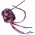 Шнурки #107-01, плоские 130 см, цв.розовый металлик - купить в Казани. Цена: 35.81 руб.