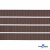 Репсовая лента 005, шир. 6 мм/уп. 50+/-1 м, цвет коричневый - купить в Казани. Цена: 88.45 руб.