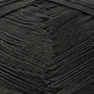 Пряжа "Бонди", 100% имп.мерсеризованный хлопок, 100гр, 270м, цв.003-черный - купить в Казани. Цена: 140.88 руб.