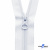 Спиральная молния Т5 501, 65 см, автомат, цвет белый - купить в Казани. Цена: 14.83 руб.