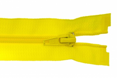 Спиральная молния Т5 131, 90 см, автомат, цвет жёлтый - купить в Казани. Цена: 14.20 руб.